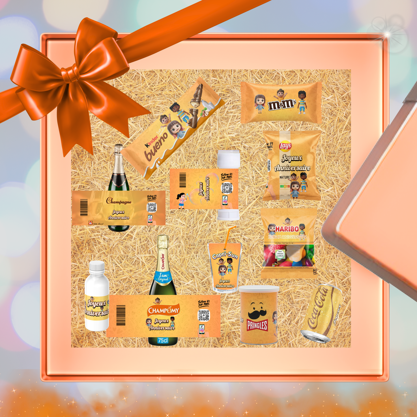 Coffret Premium Thème Orange