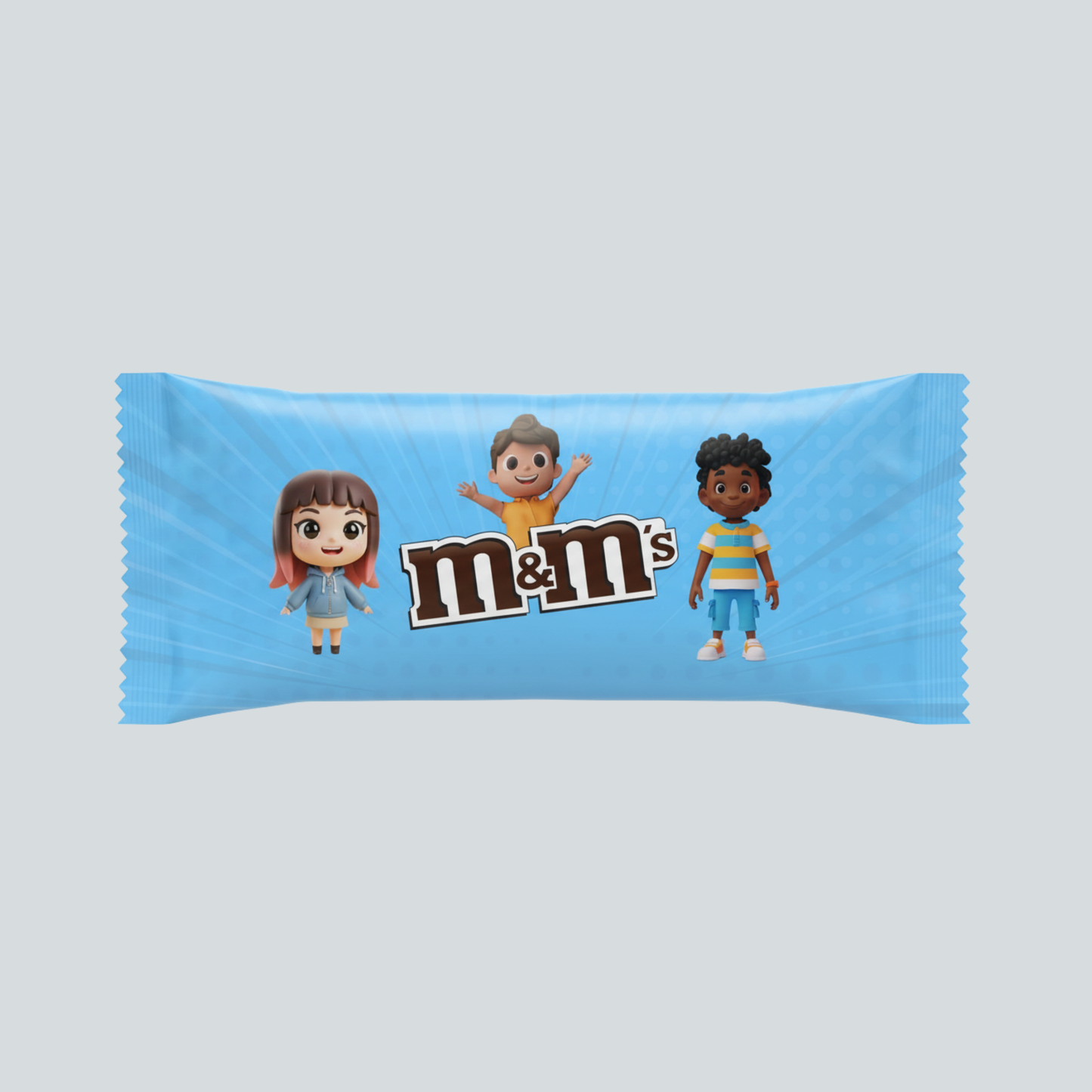 Chocolat M&M's (Anniversaire Enfants Bleu) 45g