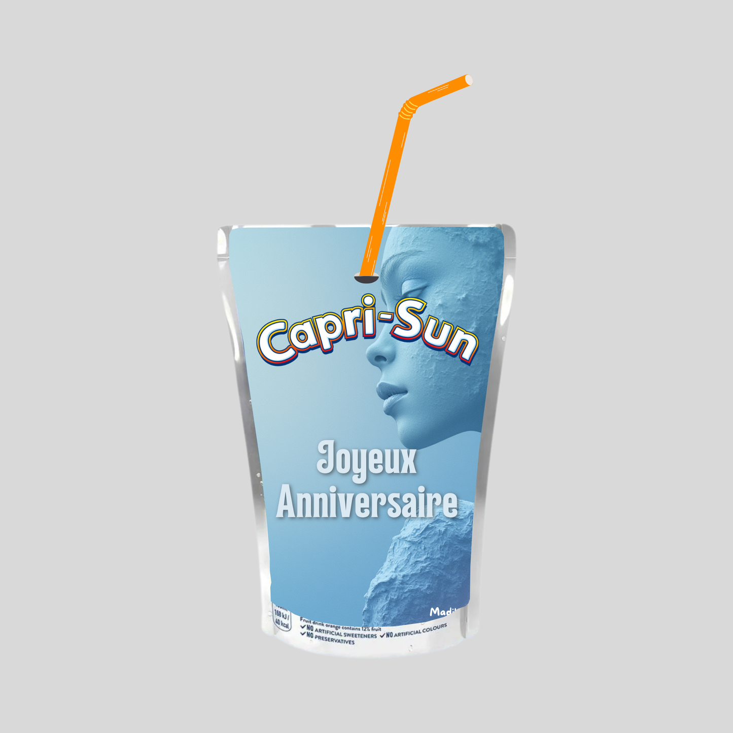 Jus CAPRI-SUN (Anniversaire Infinity Gris) Multi-Vitamin 200ml