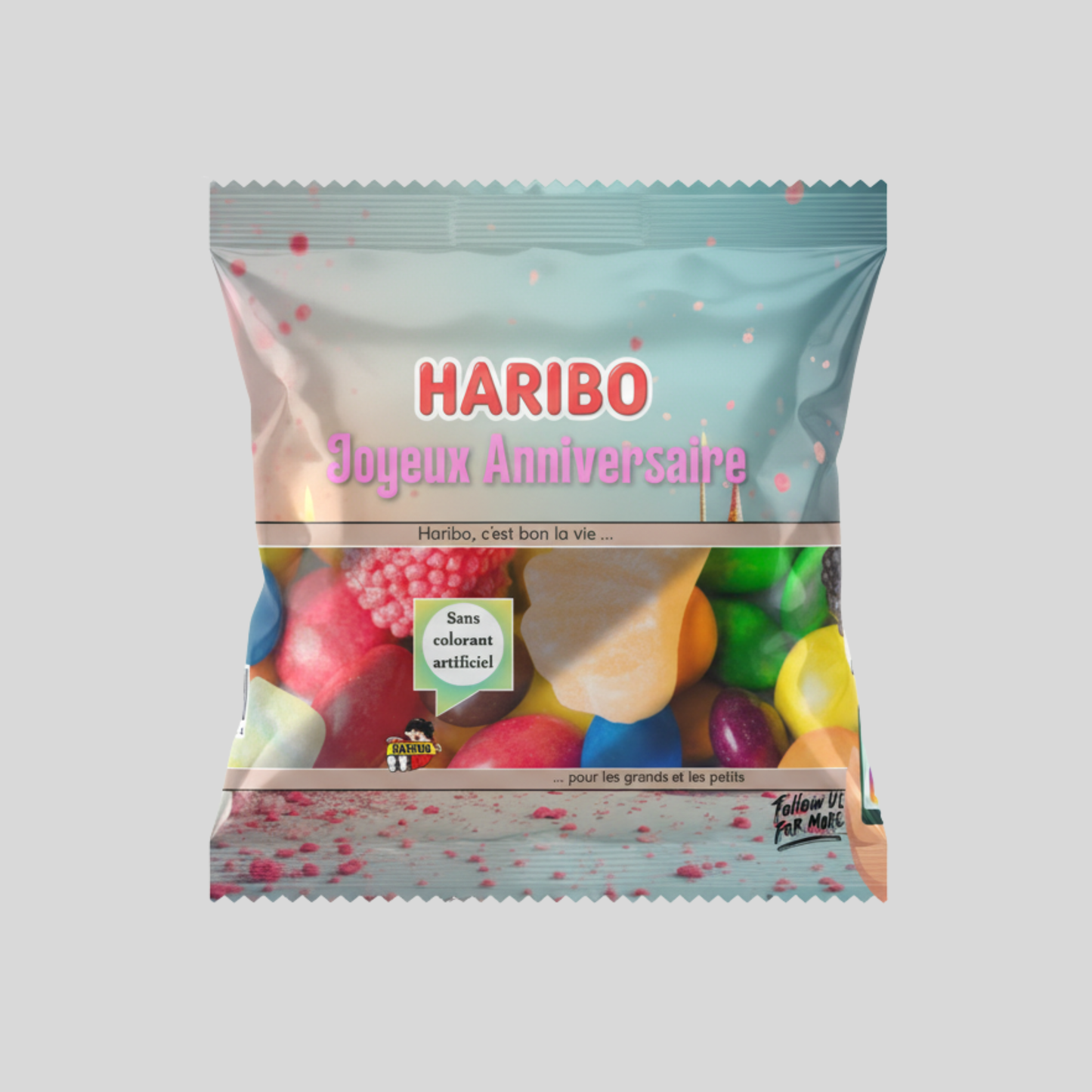 Bonbon HARIBO (Gâteau Anniversaire) 30g