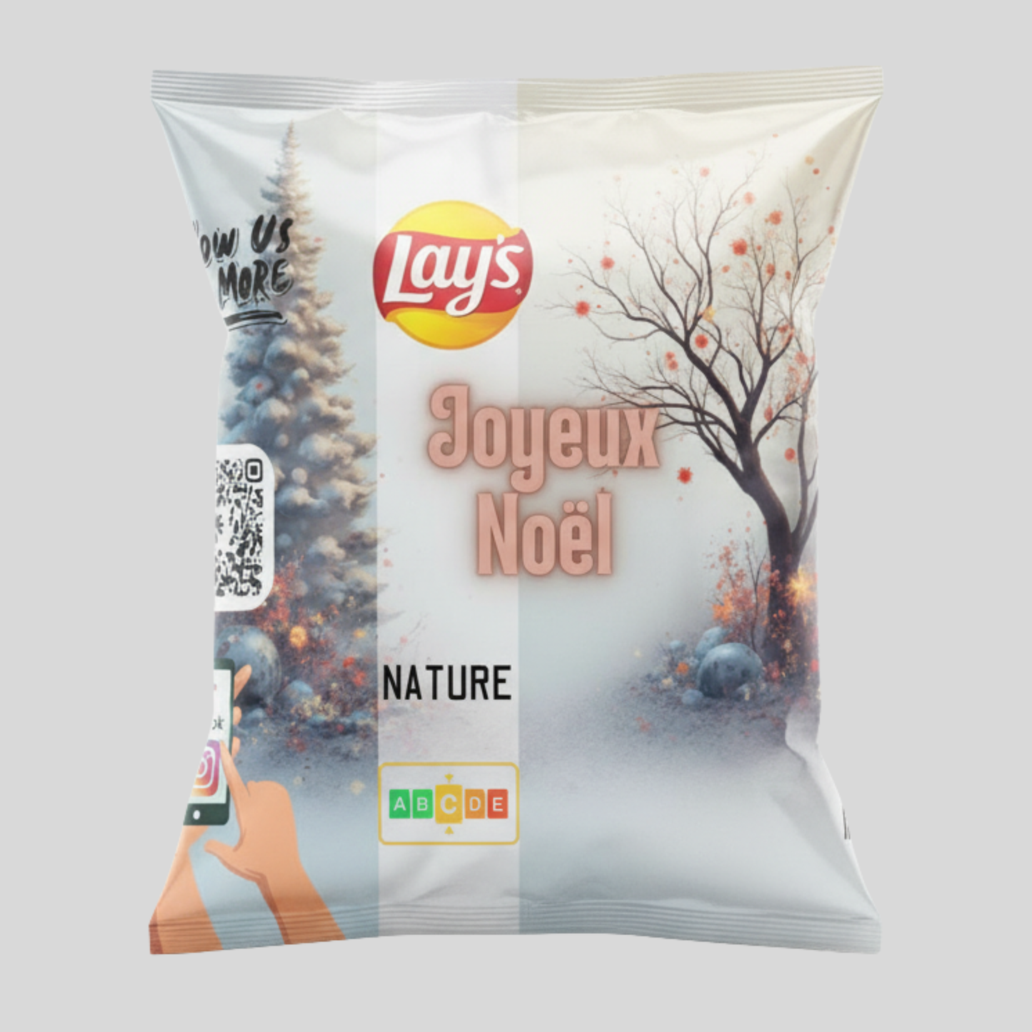 Chips LAYS de Noël Blanc 28g