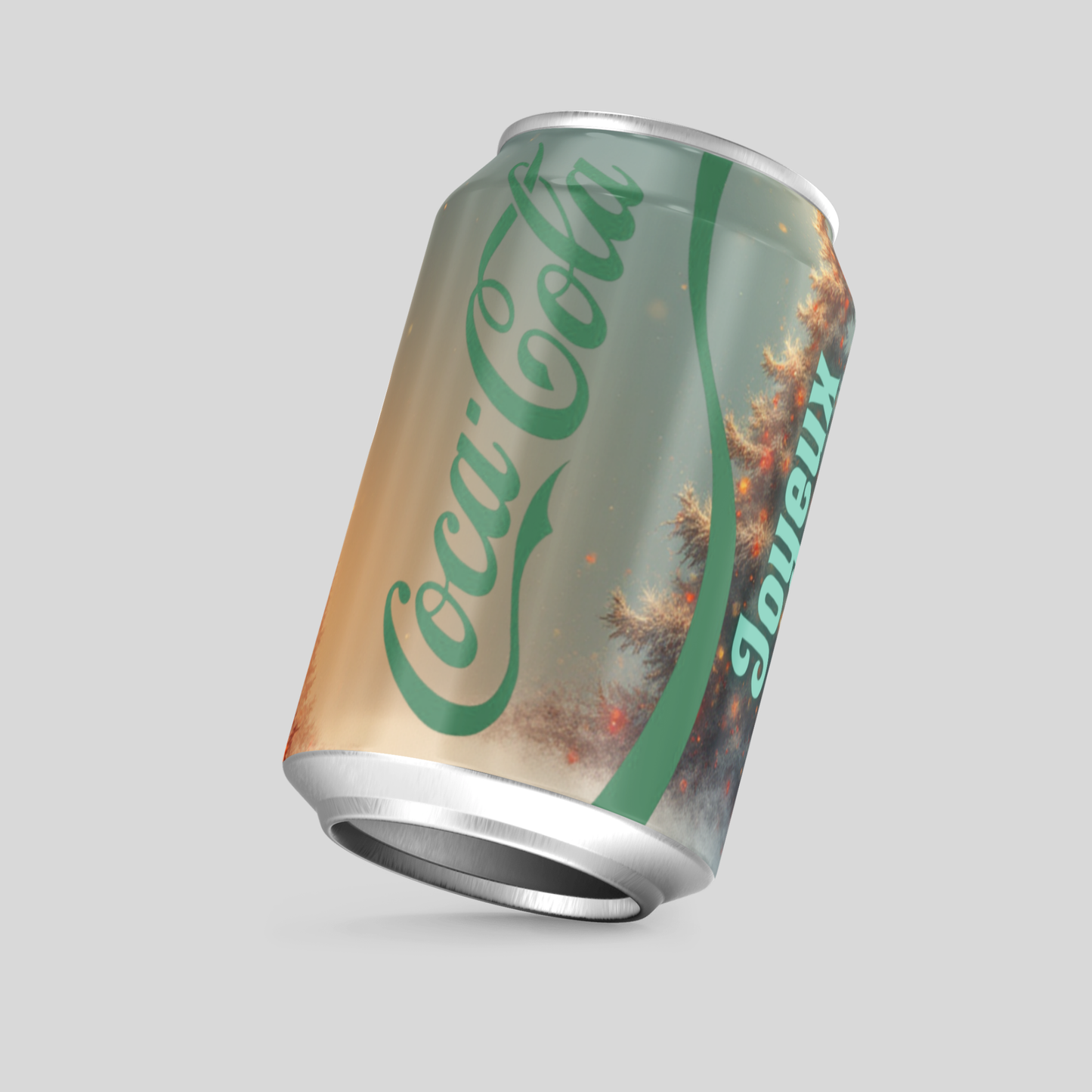 Boisson Gazeuse COCA COLA (Joyeux Noël Gris) 20cl