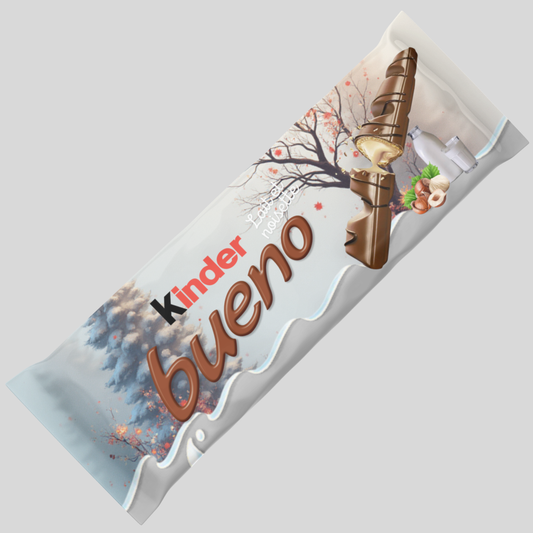 Chocolat KINDER BUENO (Joyeux Noël Blanc)