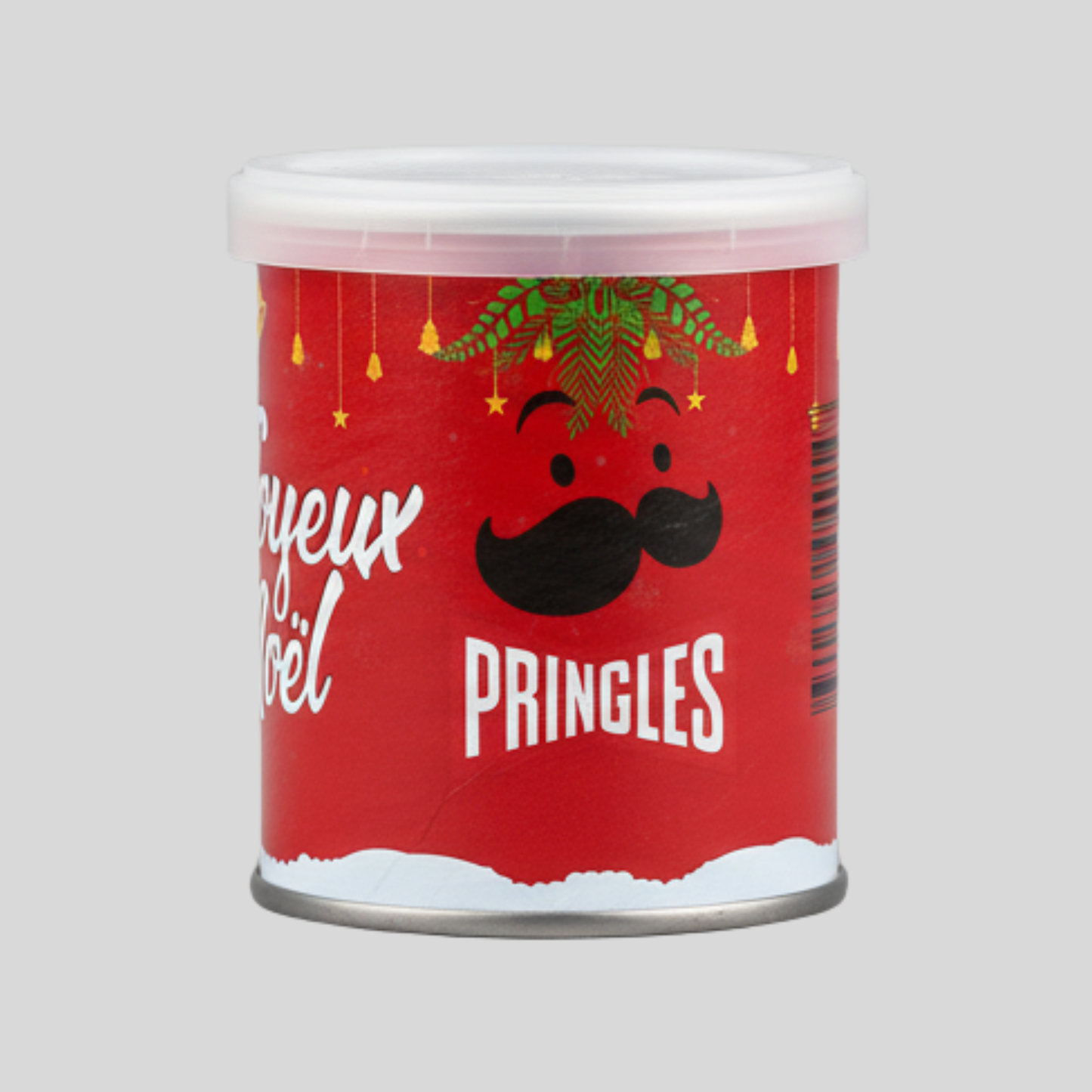 Snack PRINGLES (Joyeux Noël Rouge et Blanc) Original 40g