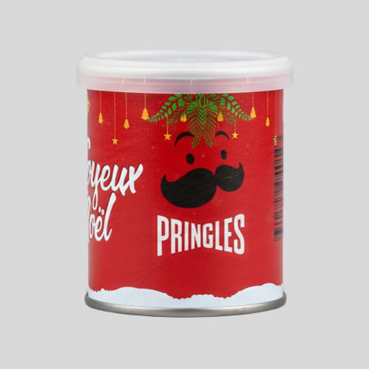 Snack PRINGLES (Joyeux Noël Rouge et Blanc) Original 40g