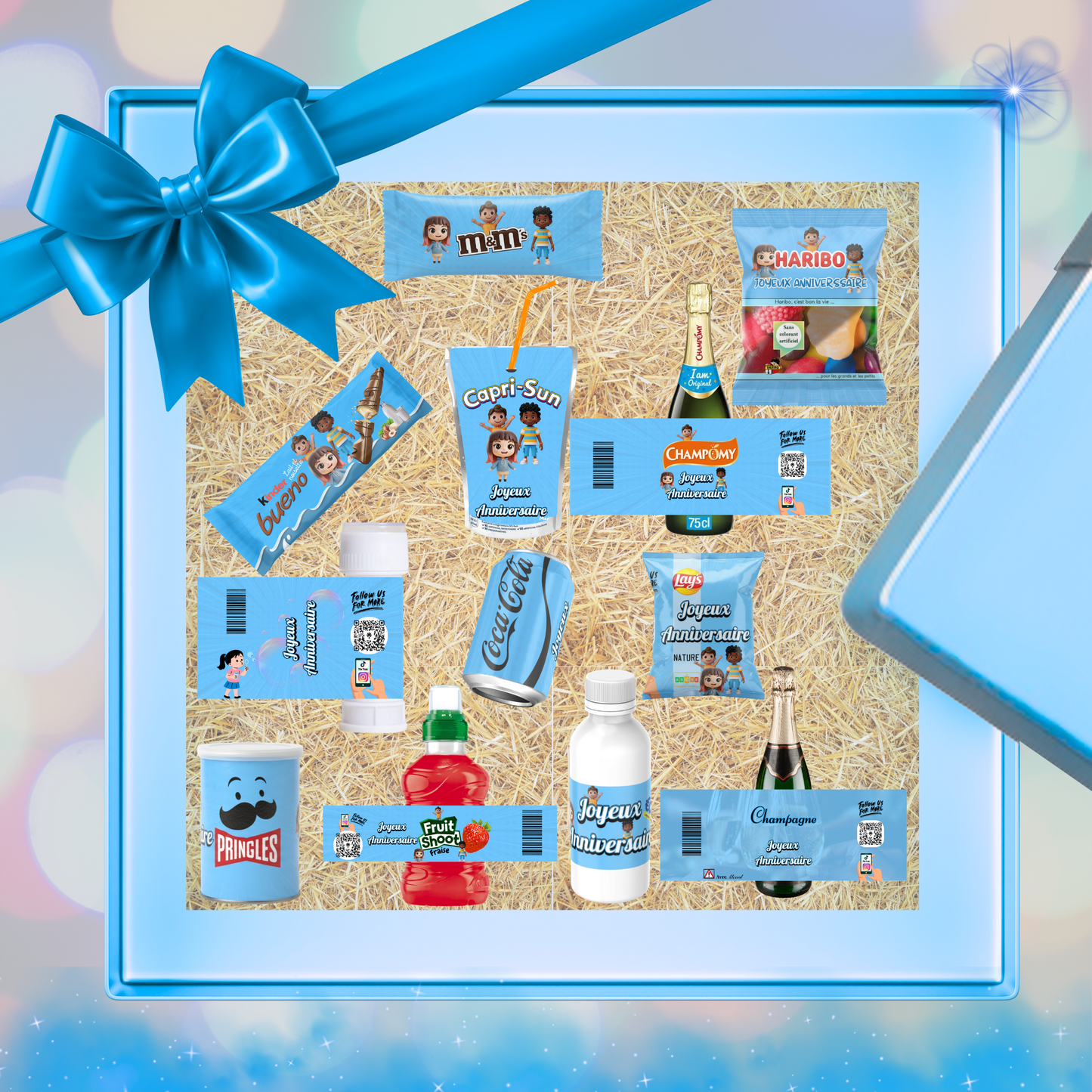 Coffret Premium Thème Bleu