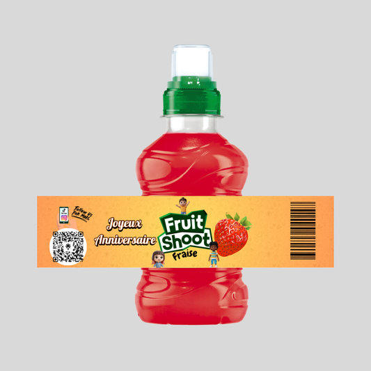 Jus FRUIT SHOOT (Anniversaire Enfants Orange) Fraise 20cl