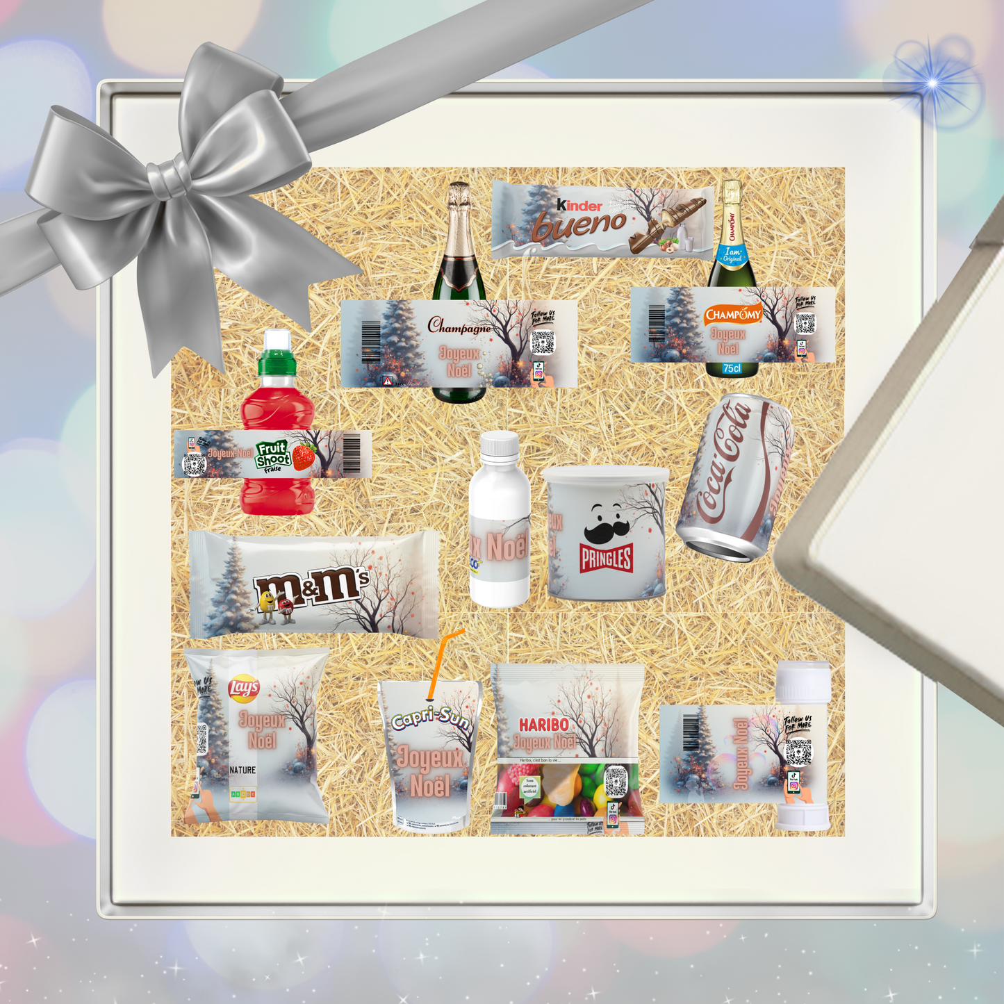 Coffret Premium Thème Noël Blanc