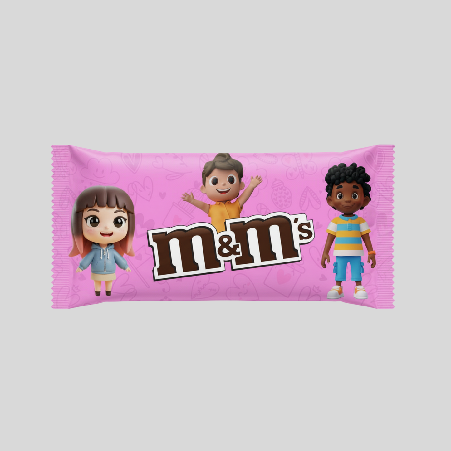 Chocolat M&M's (Anniversaire Enfants Rose) 45g
