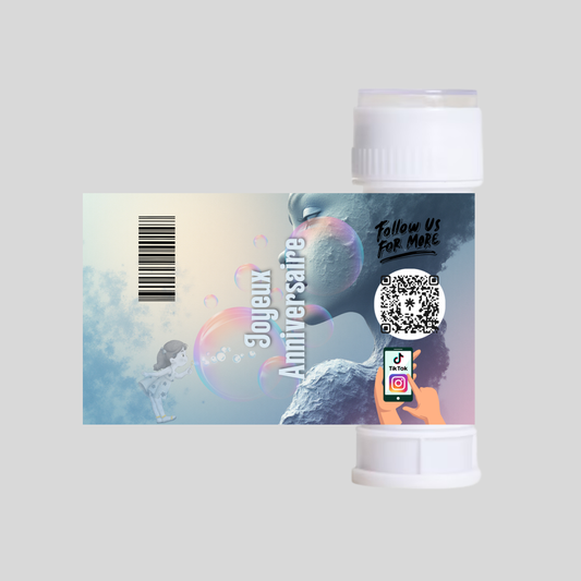 Tube à Bulles (Anniversaire Infinity Gris)