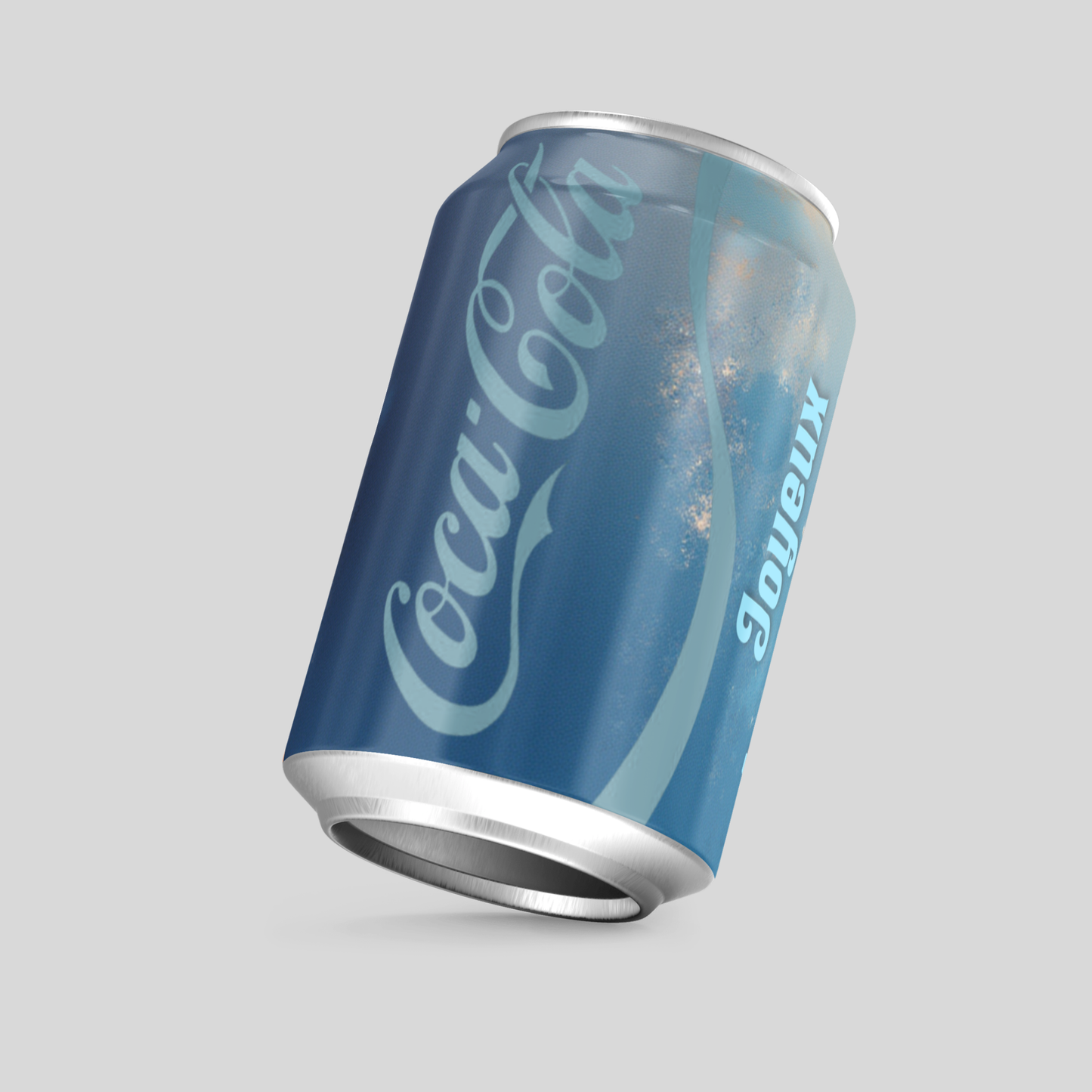 Boisson Gazeuse COCA COLA (Anniversaire Texture Bleu) 20cl