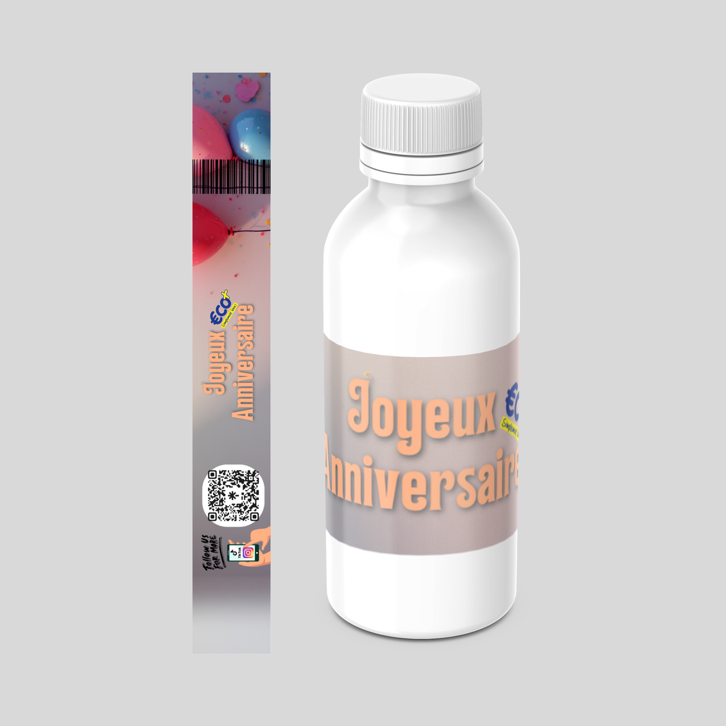 Bouteille d'Eau (Ballons anniversaire) 50cl