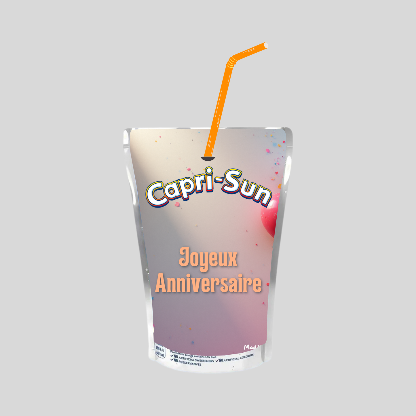 Jus CAPRI-SUN (Ballons Anniversaire) Multi-Vitamin 200ml