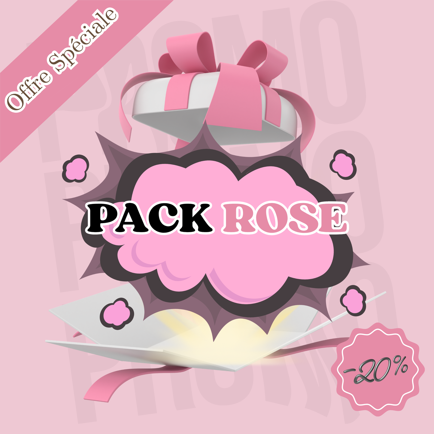 Coffret Premium Thème Rose