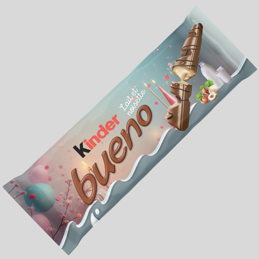 Chocolat KINDER BUENO (Gâteau Anniversaire)