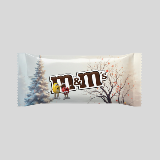 Chocolat M&M's (Anniversaire Joyeux Noël Blanc) 45g