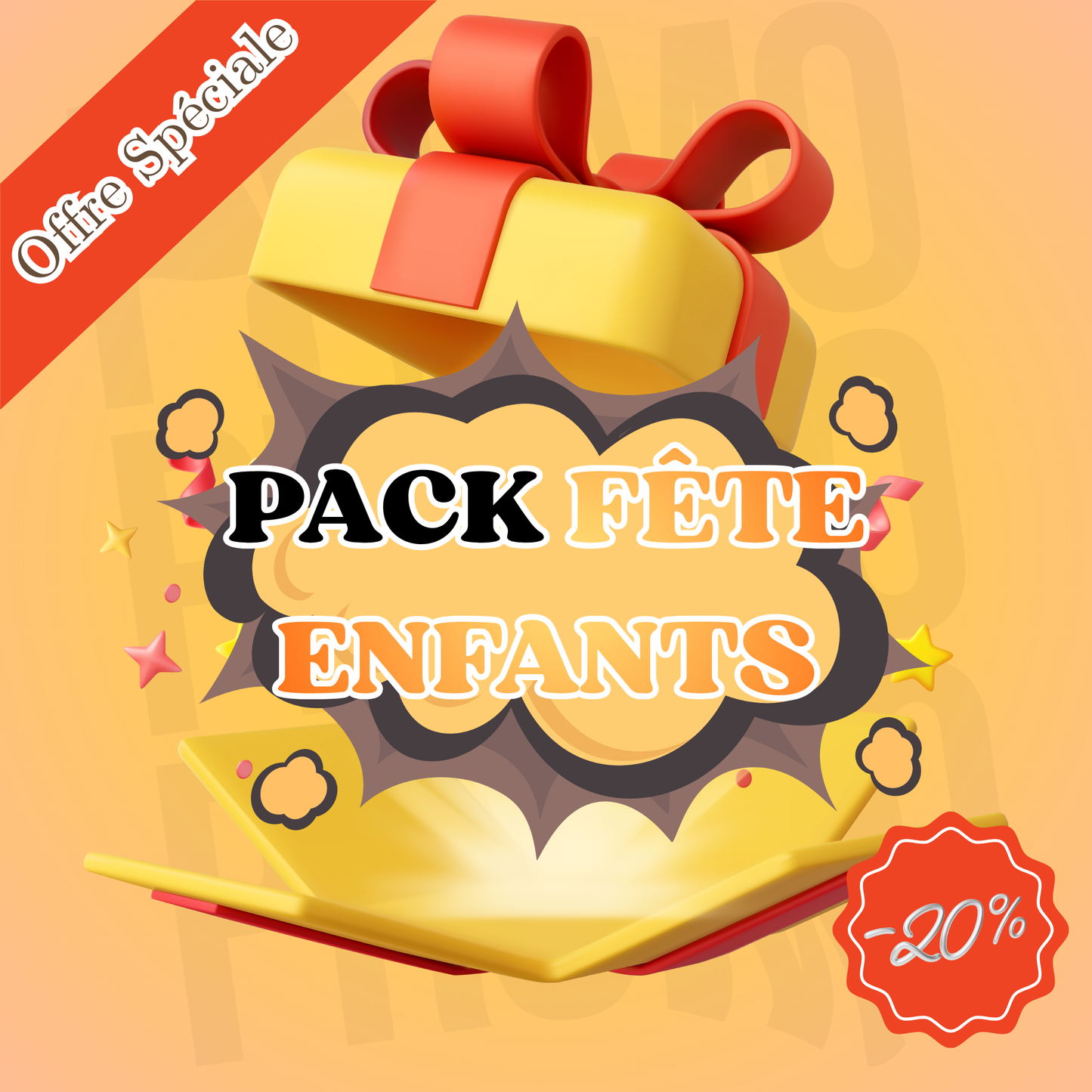 Coffret Premium Thème Fête Enfants