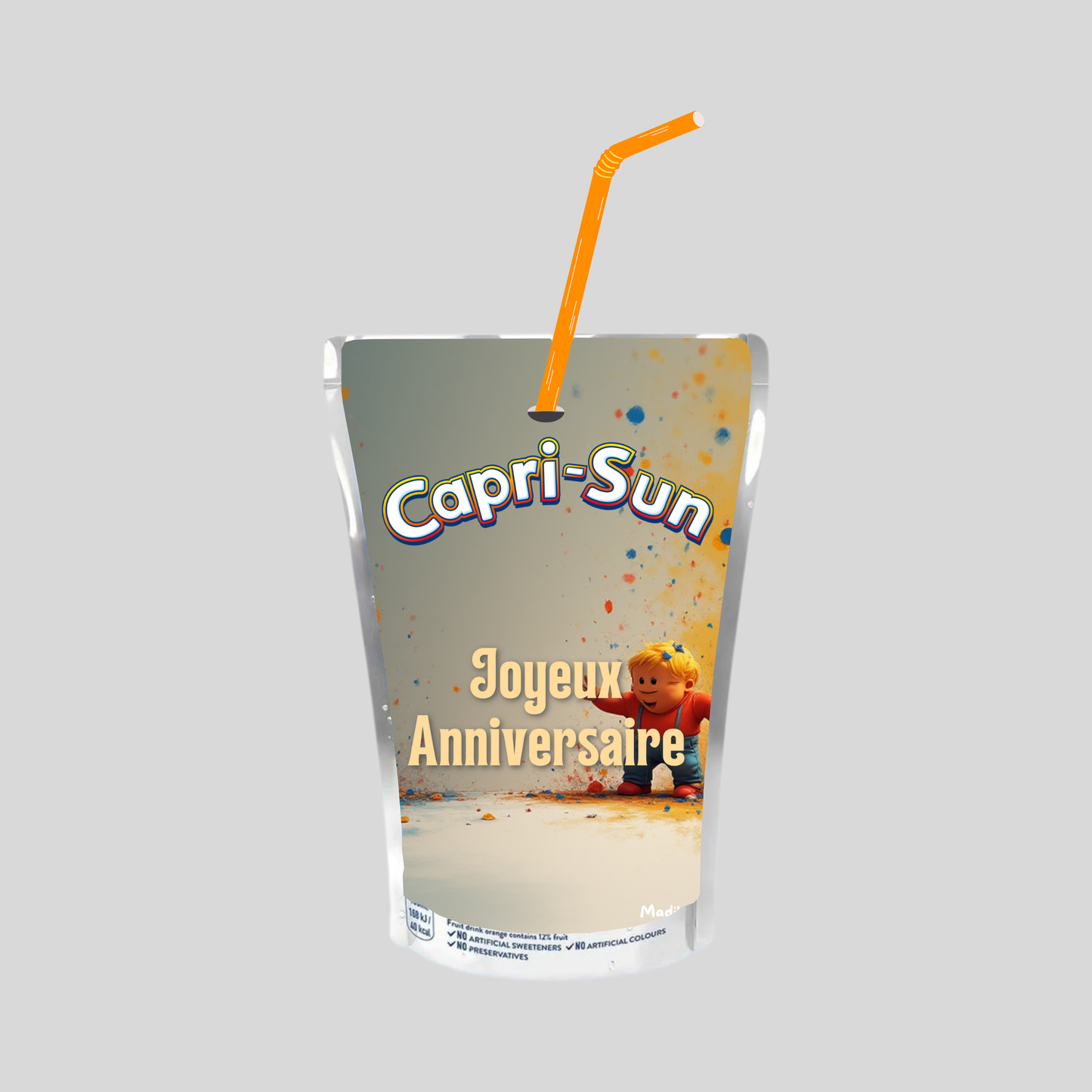 Jus CAPRI-SUN (Anniversaire Fête Enfants) Multi-Vitamin 200ml