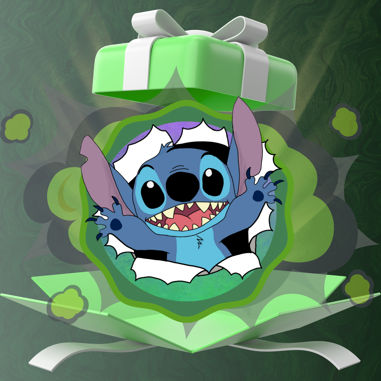 Pack LouLou Anniversaire Personnalisé - 5 Chips + 5 Capri-Sun + 5 Kinder + 5 Bonbons + Eau + Champomy + Bulles